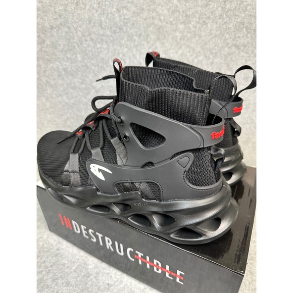 Indestructible Ares Black Safety Work Steel Toe Puncture Proof Boot Size 11.5-12 - Picture 3 of 7